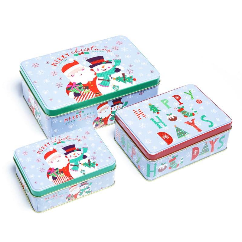 Storage Box - Santa Call Storage Box - Set Of Three