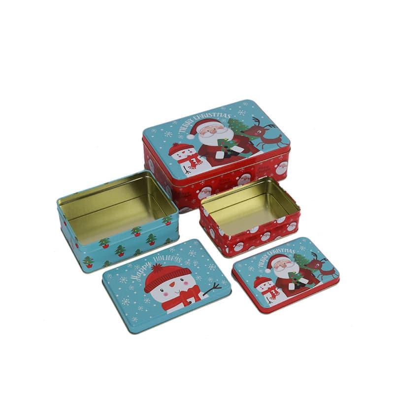 Storage Box - Snowman Buddie Storage Box - Set Of Three