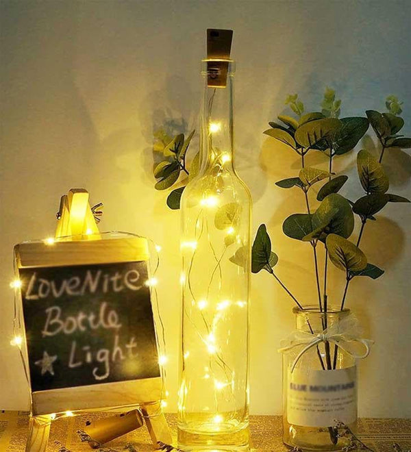 String Lights - Vintage Vino Lights - Set Of Eight