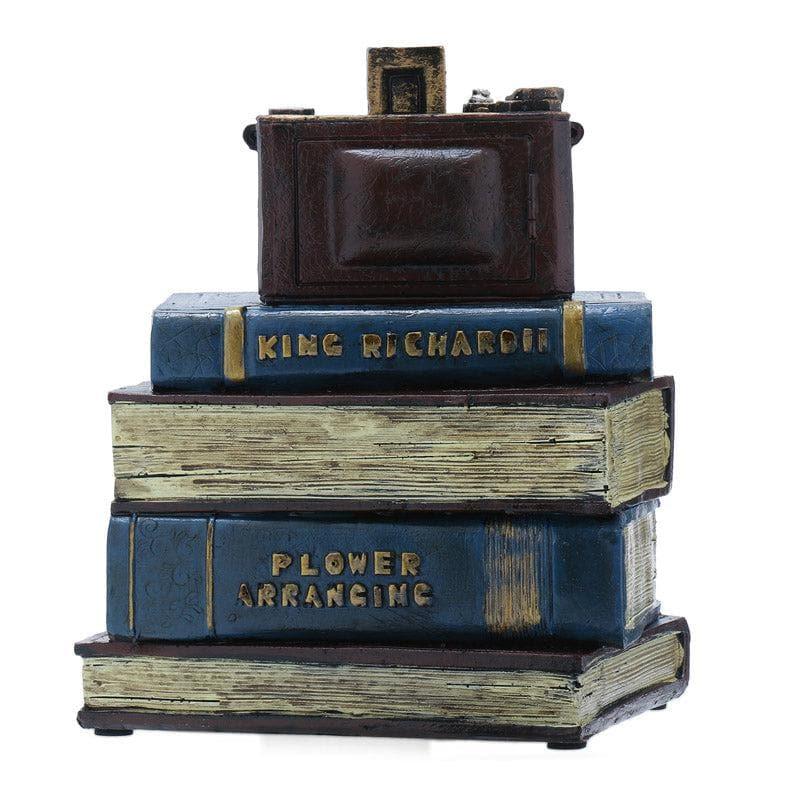 Buy Book Stack Clock Table Clock from Vaaree