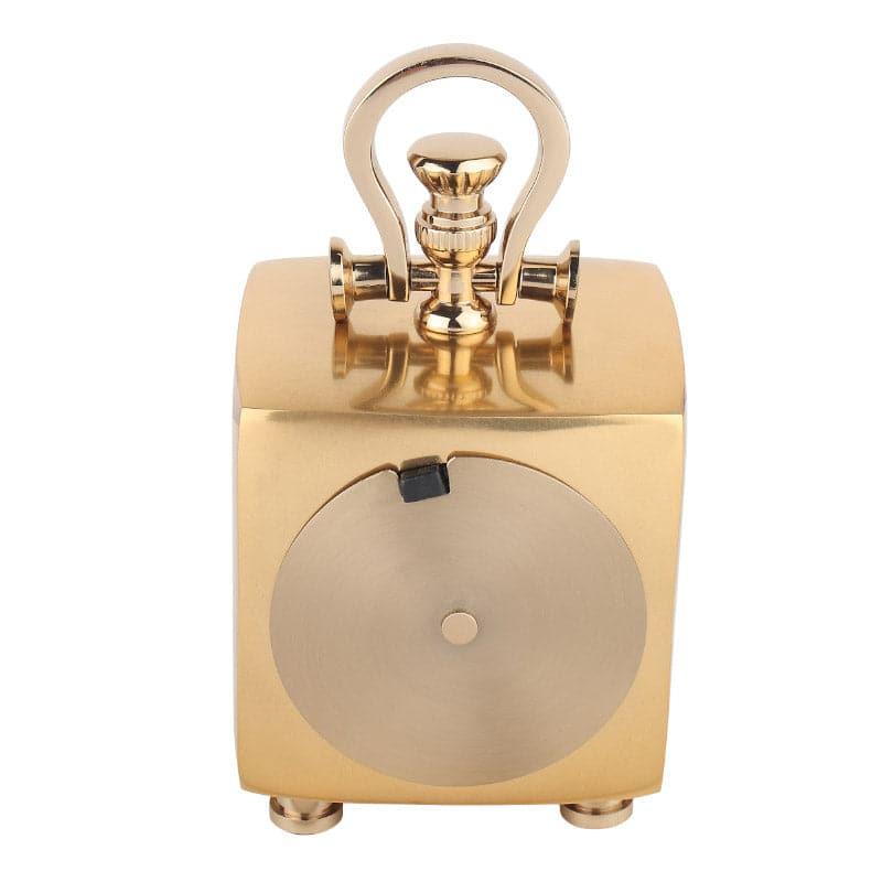 Buy Callo Cube Table Clock - Gold Table Clock from Vaaree