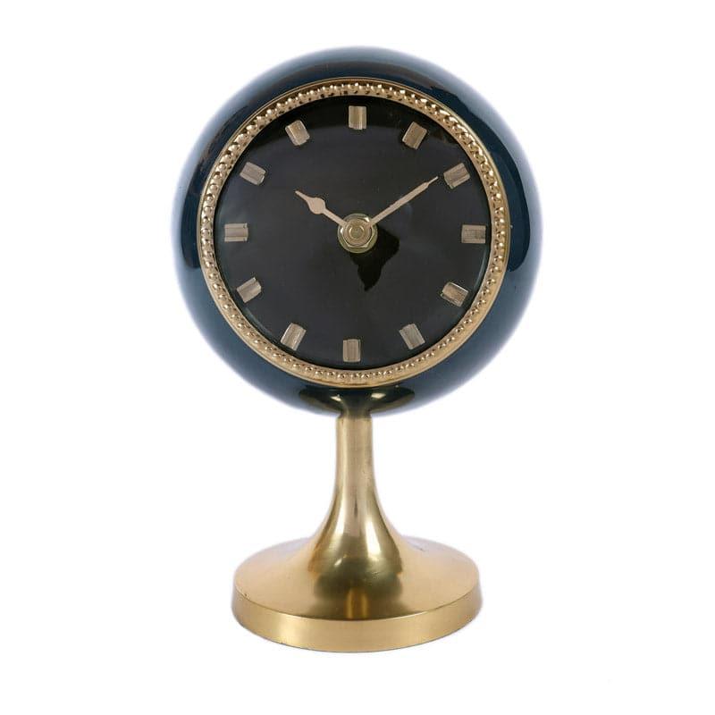 Buy Cornea Charm Table Clock - Teal blue Table Clock from Vaaree