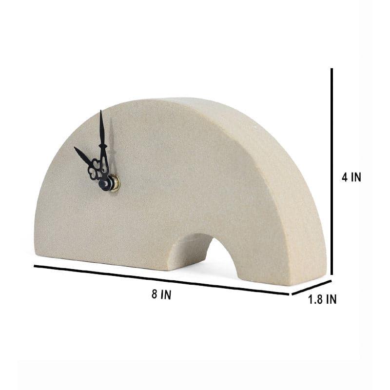 Buy Cresent Cessa Table Clock Table Clock from Vaaree