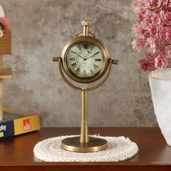 Buy Table Clock - Florence Antique Table Clock at Vaaree online