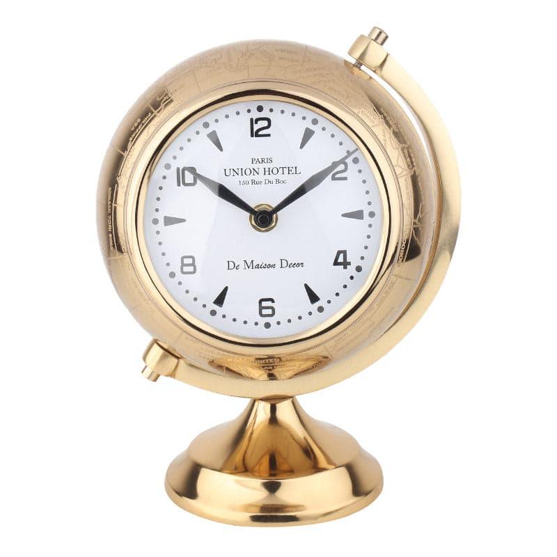 Buy Globish Table Clock Table Clock from Vaaree