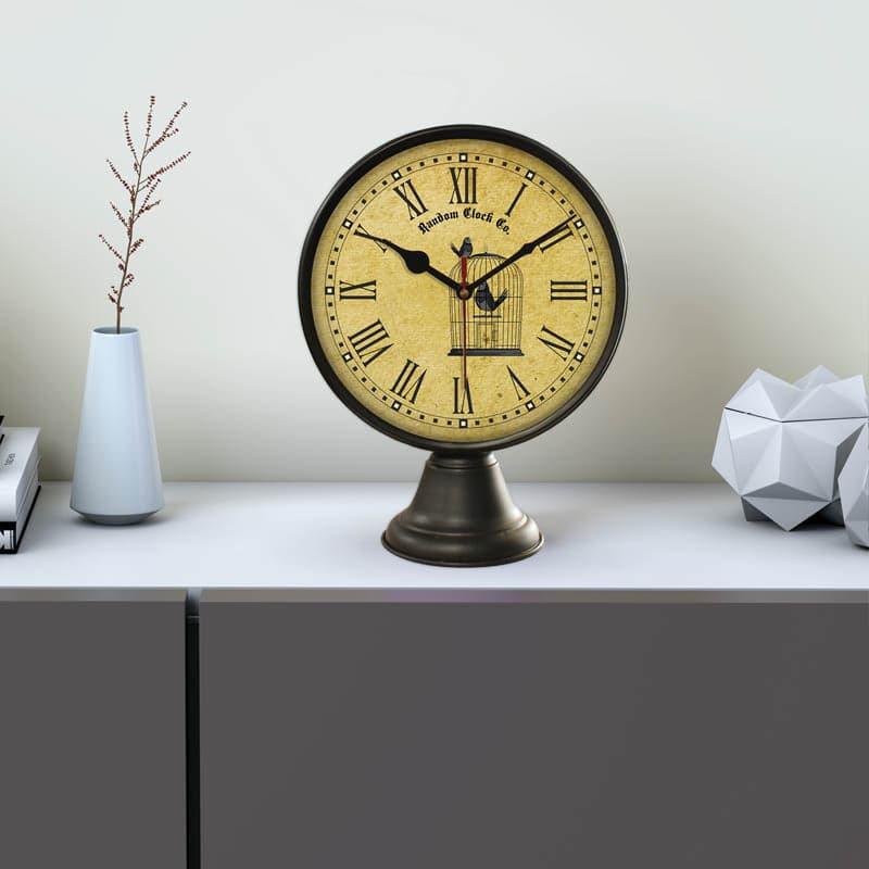 Buy Heritage Charm Table Clock Table Clock from Vaaree