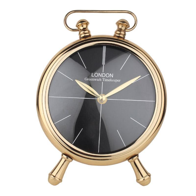 Buy Manera Table Clock - Gold Table Clock from Vaaree