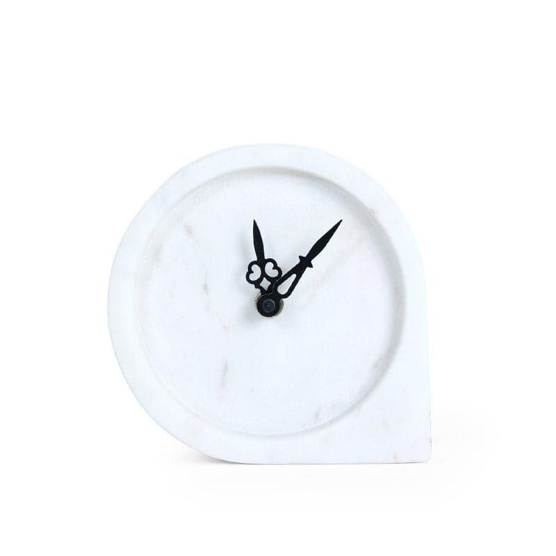 Buy Table Clock - Maroda Marble Table Clock at Vaaree online