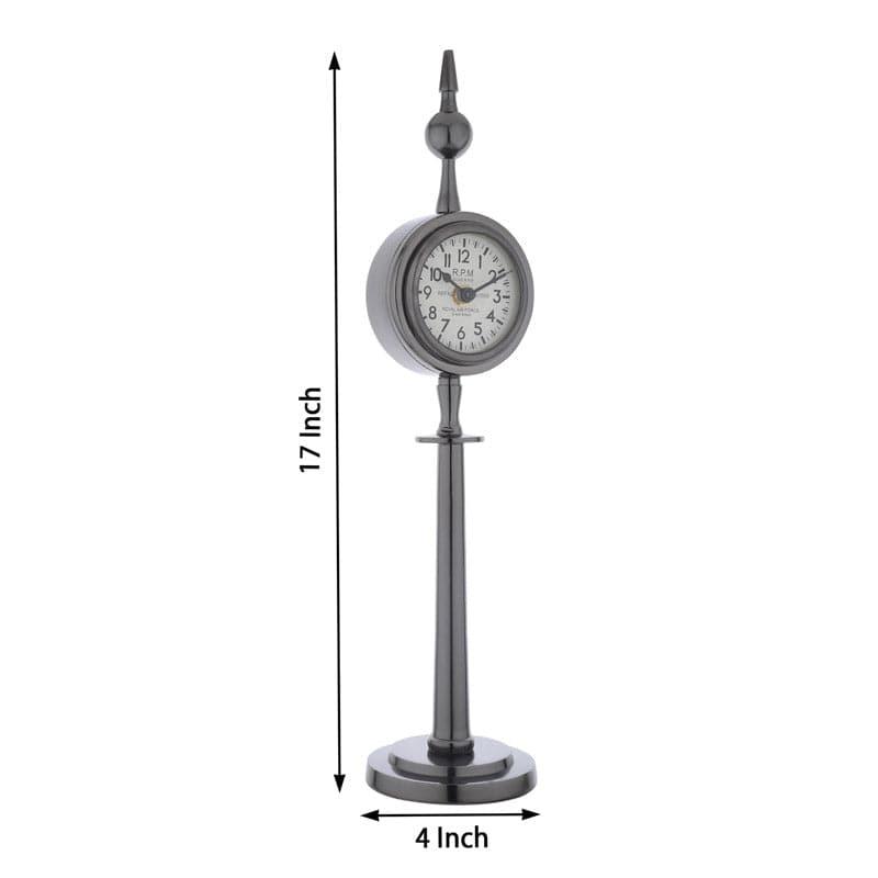 Buy Nimbus Table Clock - Black Table Clock from Vaaree