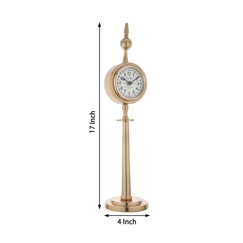 Buy Nimbus Table Clock - Gold Table Clock from Vaaree