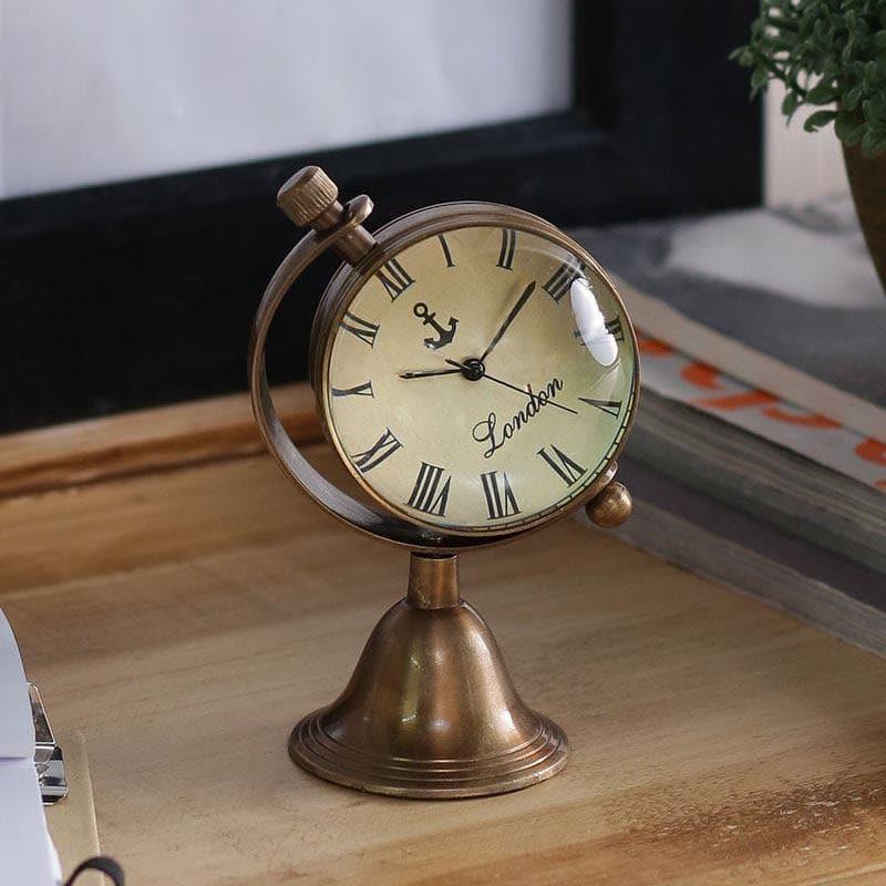 Buy Table Clock - Oliive Antique Table Clock at Vaaree online