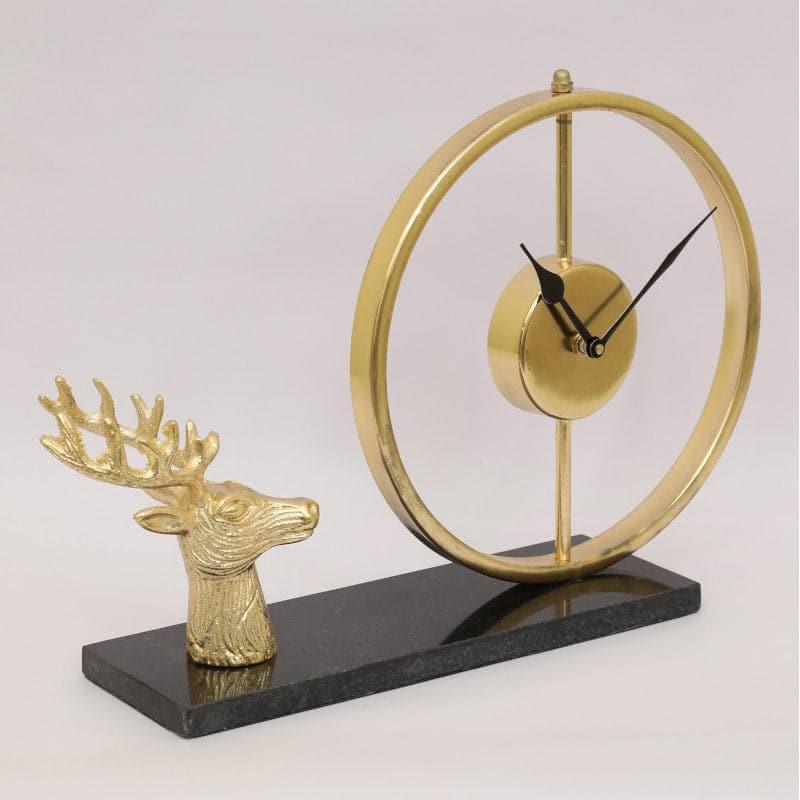 Buy Reindeer Charm Clock Table Clock from Vaaree