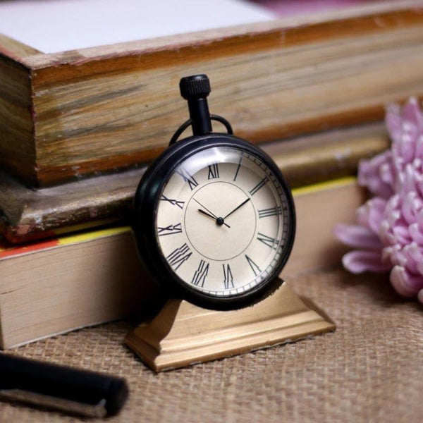 Buy Table Clock - Rosaline Antique Table Clock at Vaaree online