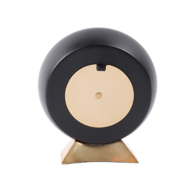 Buy Sacha Gaspard Table Clock - Black & Gold Table Clock from Vaaree