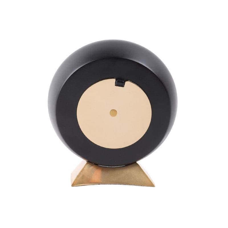 Buy Sacha Gaspard Table Clock - Black & White Table Clock from Vaaree