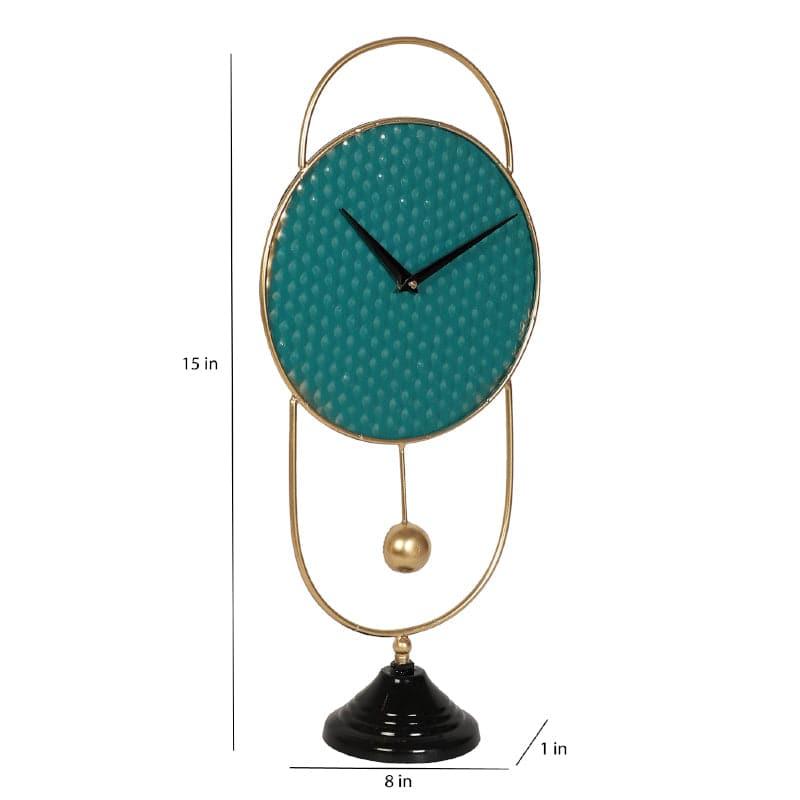 Buy Table Clock - Safra Oval Table Clock at Vaaree online