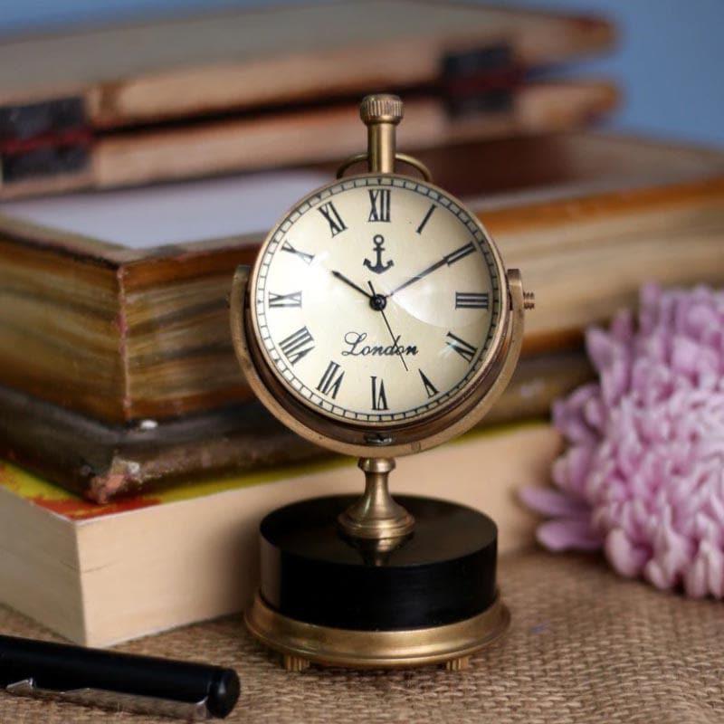 Buy Table Clock - Sybil Antique Table Clock at Vaaree online