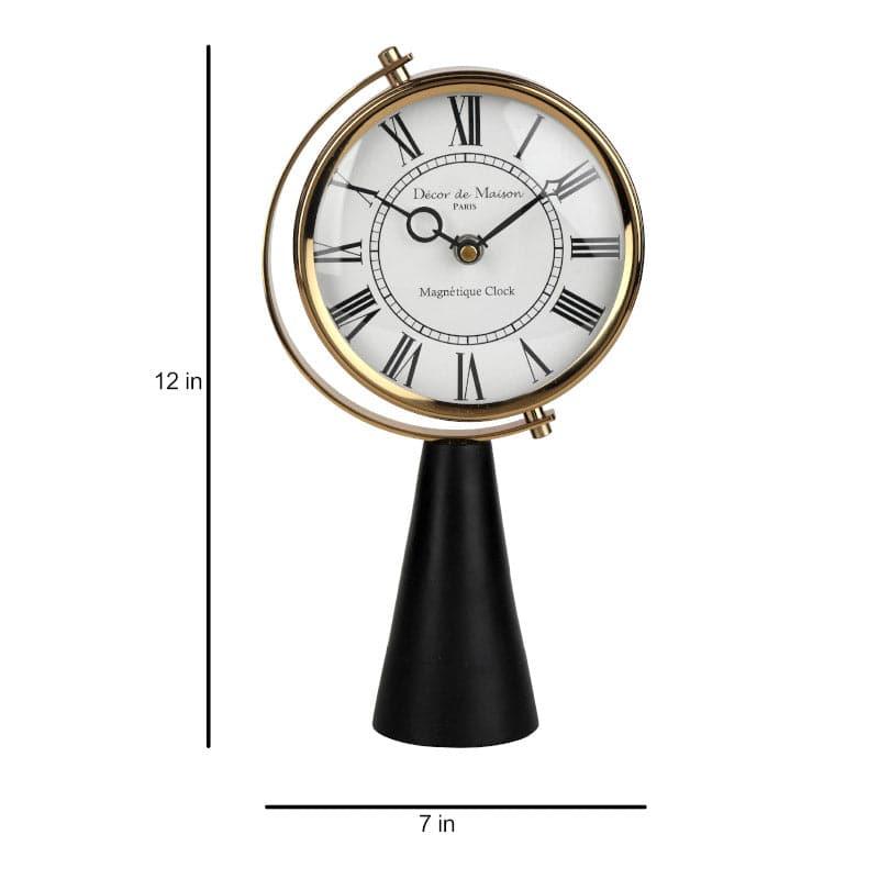 Buy Tower Trove Table Clock - Black Table Clock from Vaaree