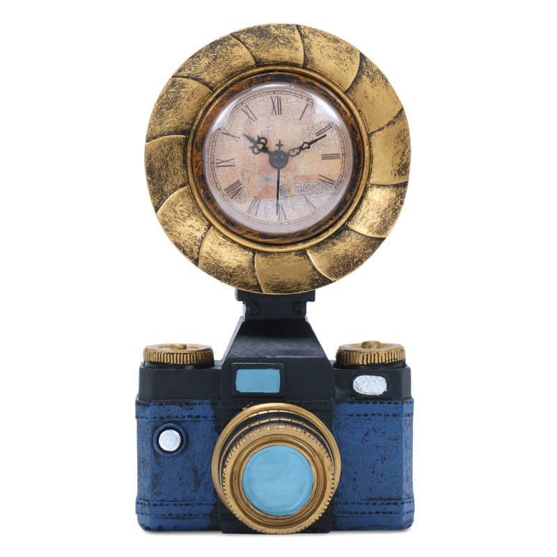 Buy Vintage Camera Table Clock Table Clock from Vaaree