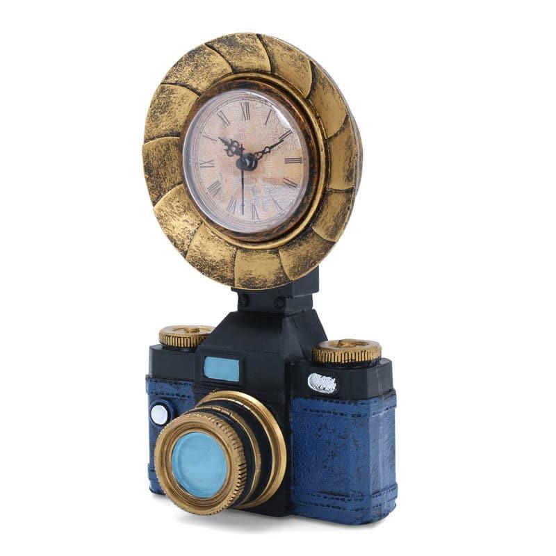 Buy Vintage Camera Table Clock Table Clock from Vaaree