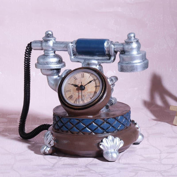 Buy Vintage Telephone Table Clock Table Clock from Vaaree