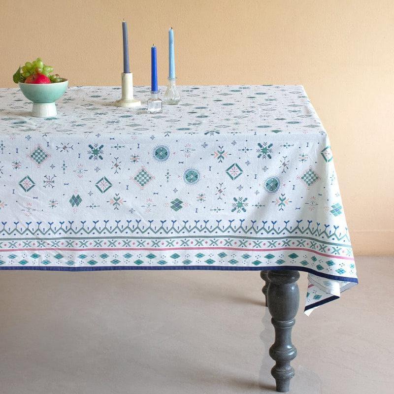 Table Cover - Astral Cotton Table Cover - Six Seater