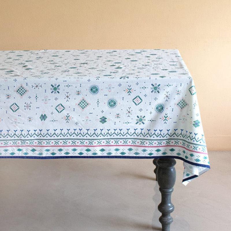 Buy Astral Cotton Table Cover - Six Seater Table Cover from Vaaree