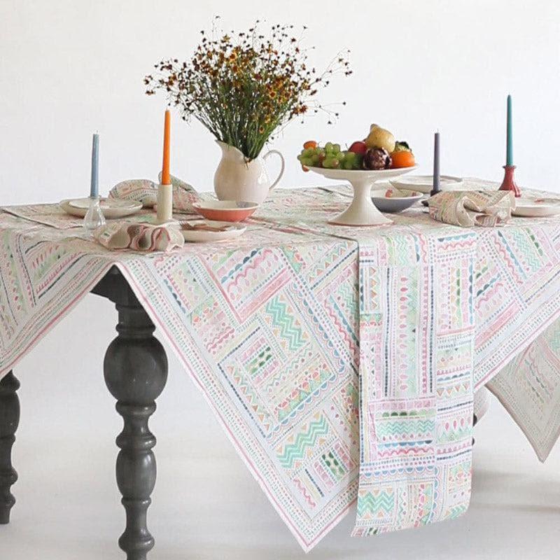 Table Cover - Boheme Cotton Table Cover - Six Seater