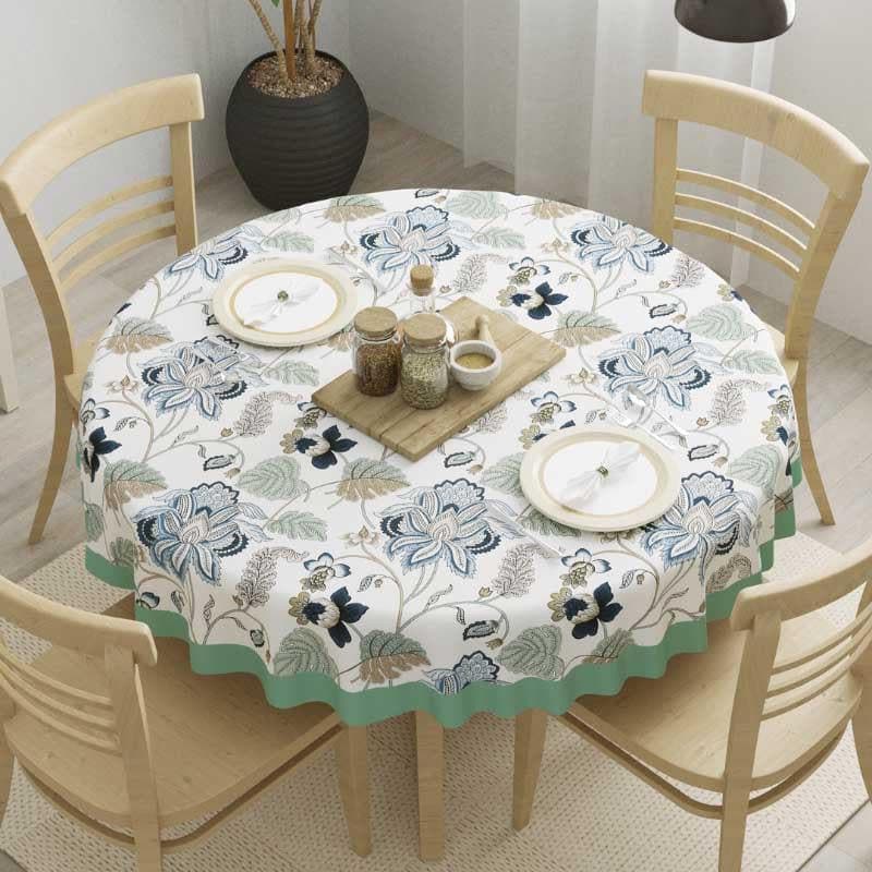 Buy Buttercups Round Table Cover - Four Seater Table Cover from Vaaree