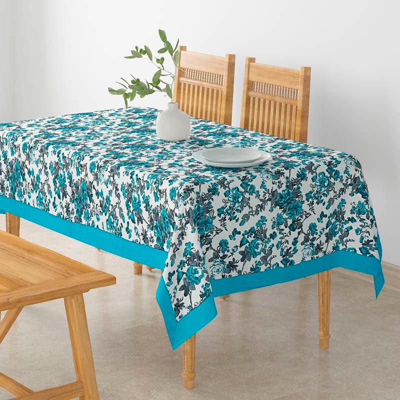 Buy Table Cover - Delphinium Flora Table Cover at Vaaree online