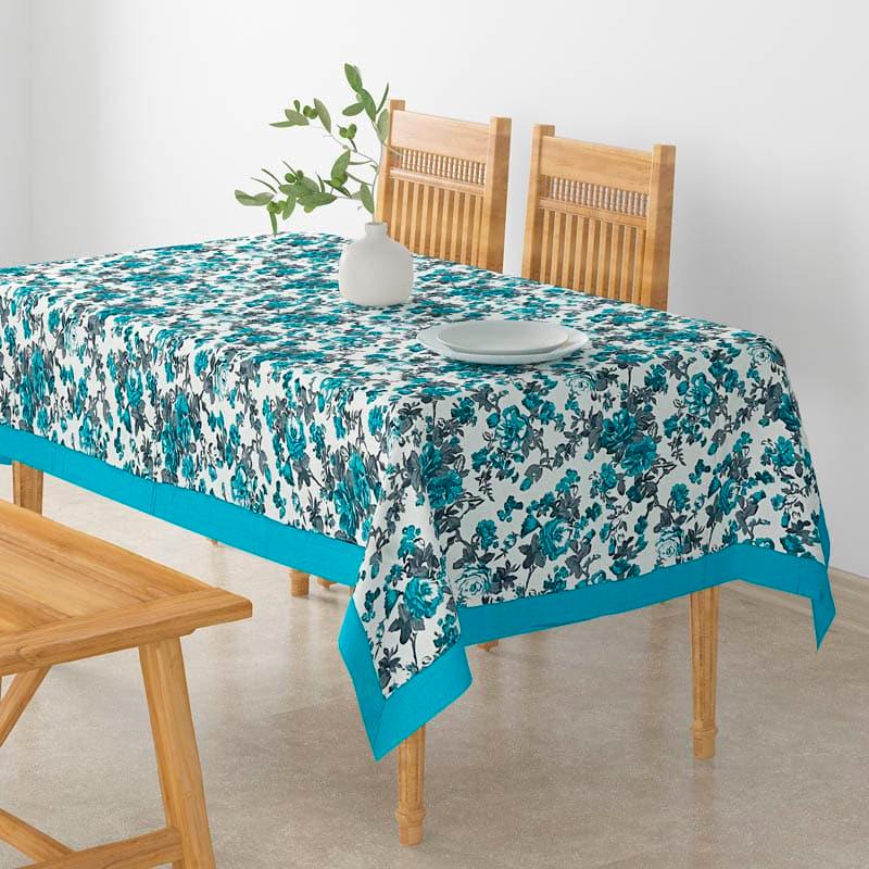 Buy Delphinium Flora Table Cover Table Cover from Vaaree