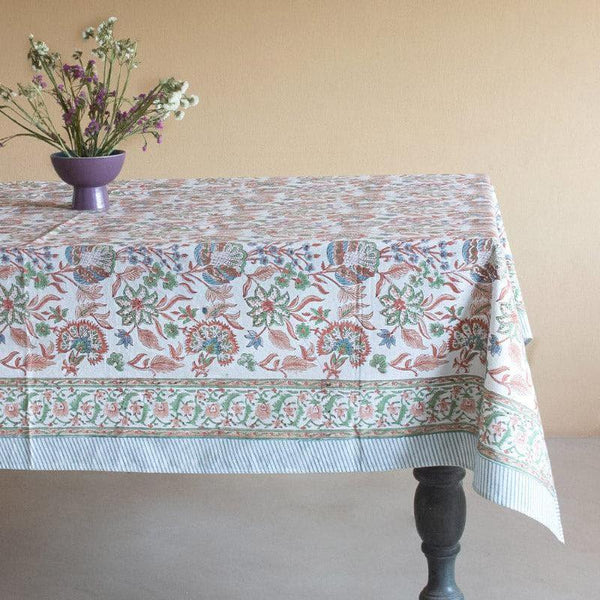 Table Cover - Golden Zinias Table Cover - Six Seater
