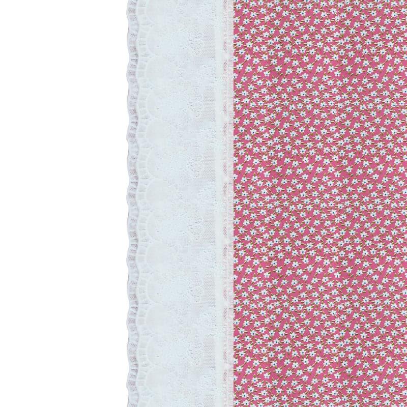 Buy Table Cover - Imoro Floral Table Cloth (Pink) at Vaaree online