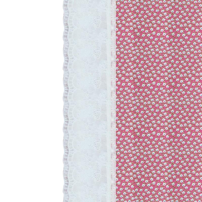 Buy Imoro Floral Table Cloth (Pink) Table Cover from Vaaree