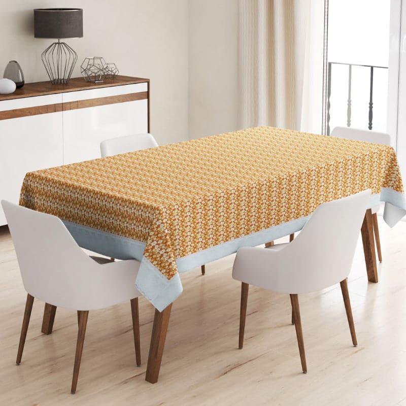 Buy Table Cover - Imoro Floral Table Cloth (Yellow) at Vaaree online