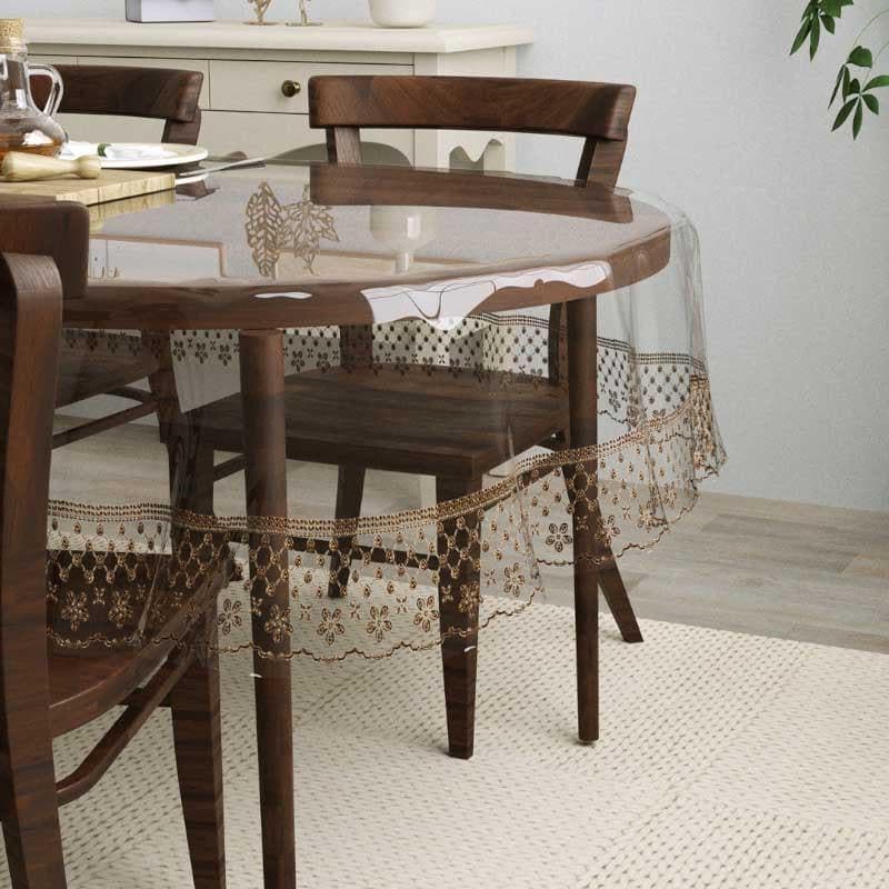 Buy Kristen Brown Table Cover - Four Seater Table Cover from Vaaree