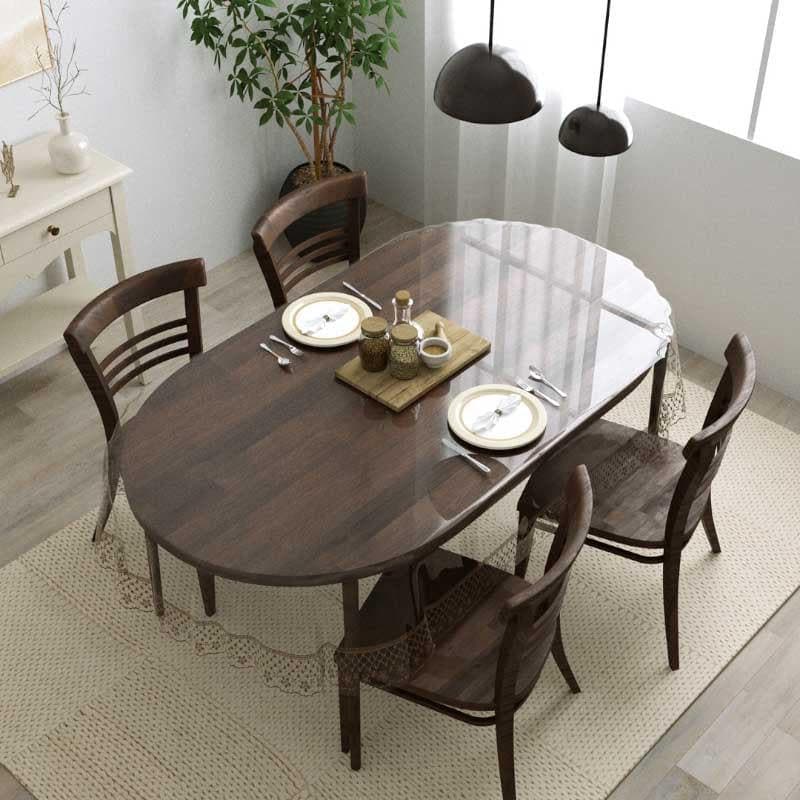 Buy Kristen Brown Table Cover - Four Seater Table Cover from Vaaree