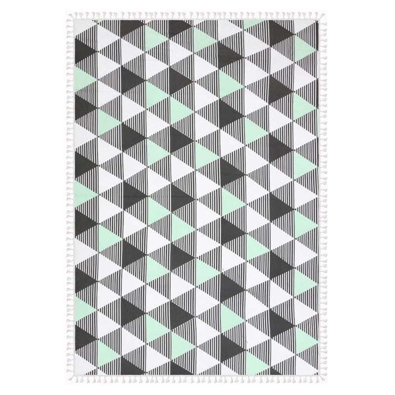 Buy Table Cover - Merada Geometric Table Cover - Green at Vaaree online