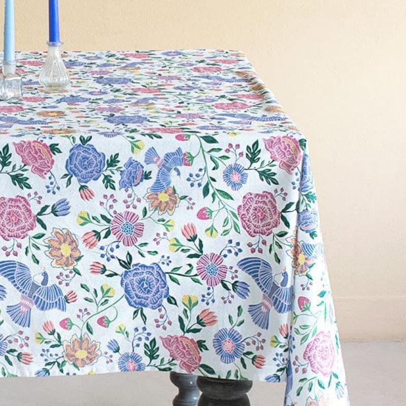 Buy Midsummer Cotton Table Cover - Eight Seater Table Cover from Vaaree