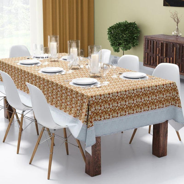 Table Cover - Nuka Ethnic Table Cloth (Brown)