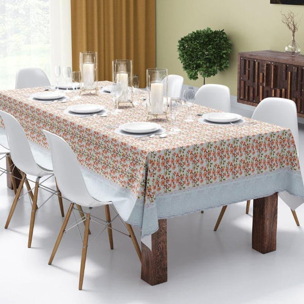 Table Cover - Nuka Ethnic Table Cloth (Ivory)