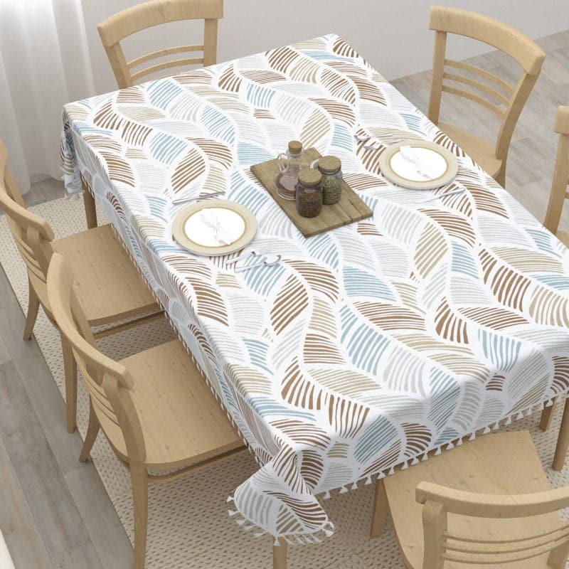 Buy Parcha Natura Table Cover - Brown Table Cover from Vaaree