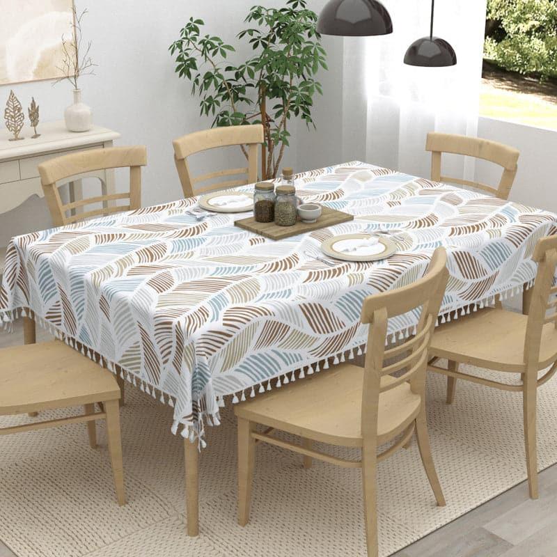 Buy Parcha Natura Table Cover - Brown Table Cover from Vaaree