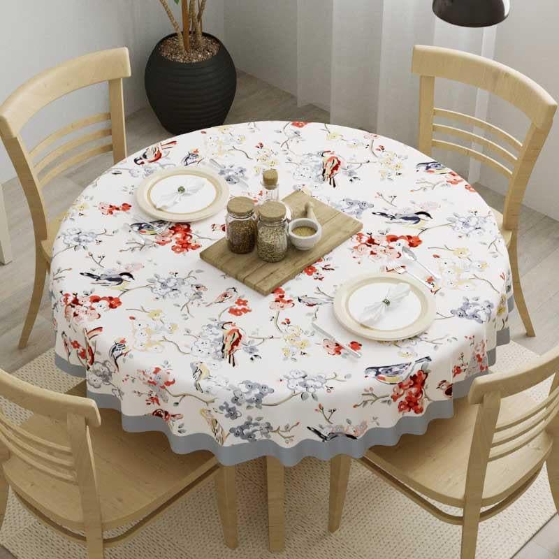 Buy Qudrat Round Table Cover - Four Seater Table Cover from Vaaree