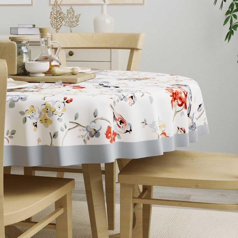 Buy Qudrat Round Table Cover - Four Seater Table Cover from Vaaree