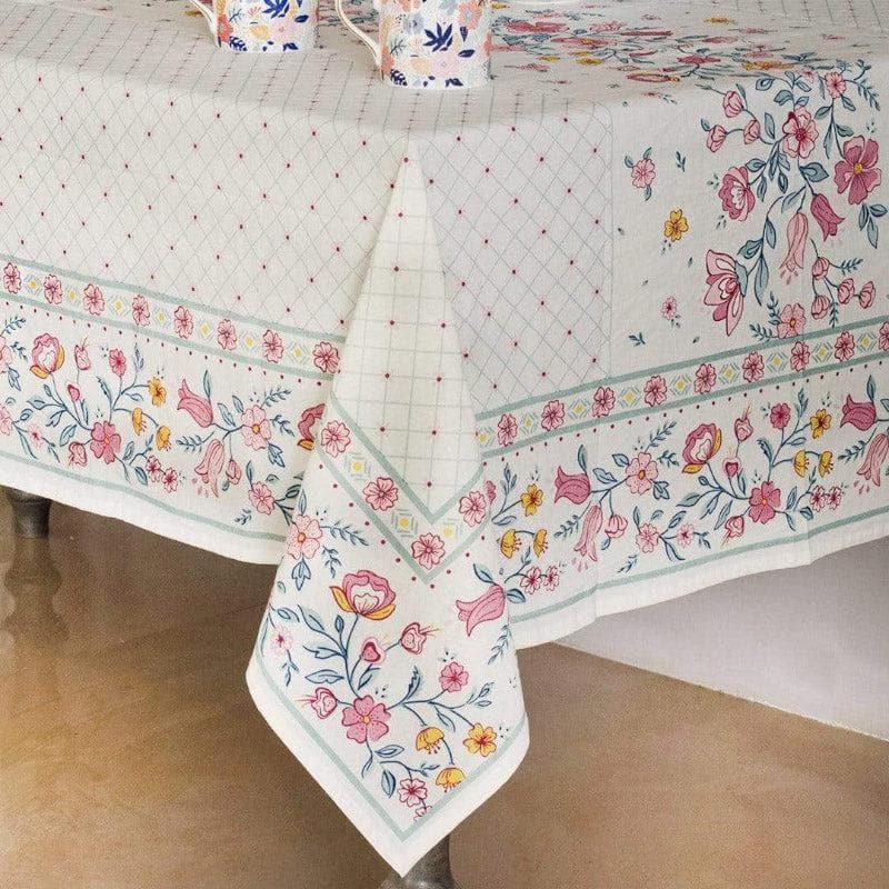 Table Cover - Raindrops And Roses Table Cover - Six Seater