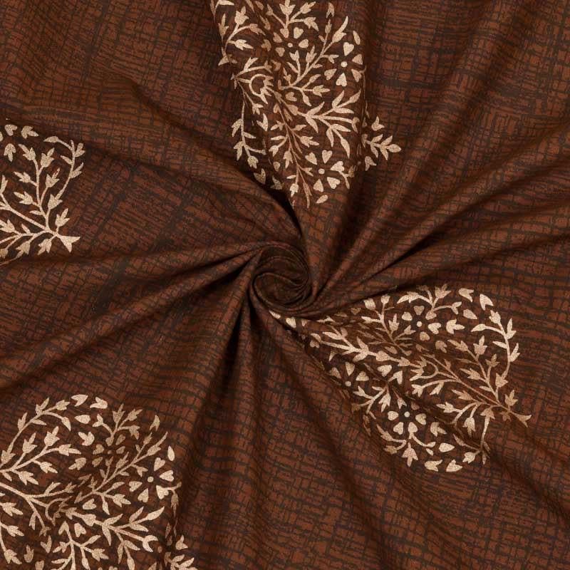 Buy Trupti Ethnic Brown Table Cover - Six Seater Table Cover from Vaaree