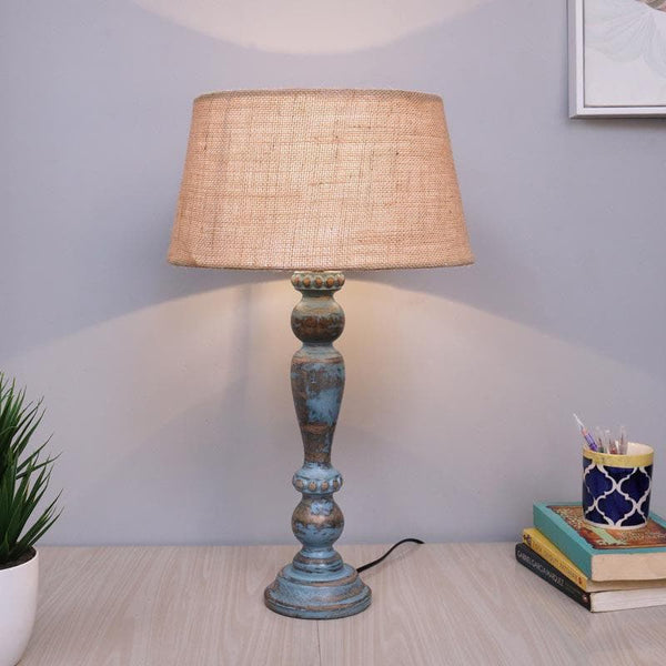 Buy Table Lamp - Amaya Table Lamp - Beige at Vaaree online