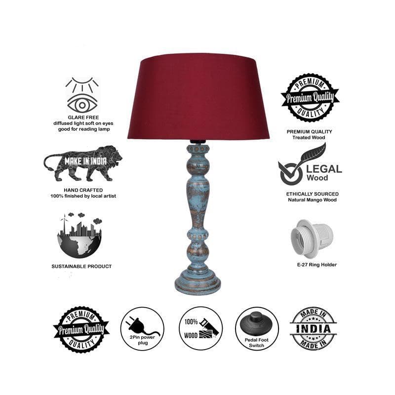 Table Lamp - Amaya Table Lamp - Red