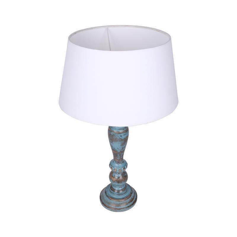 Table Lamp - Amaya Table Lamp With Drum Shade - White